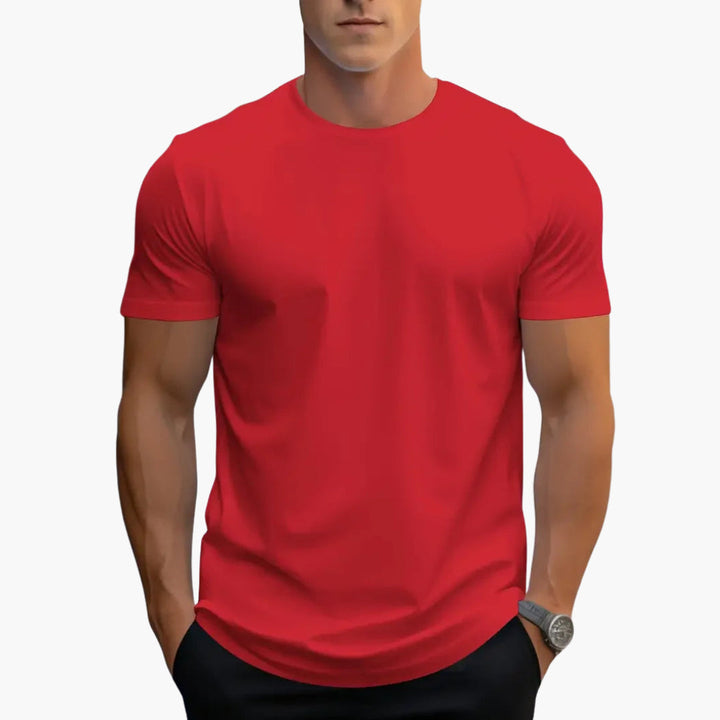 Herren T-Shirt | Slimfit | Rundhalsausschnitt | Sommer