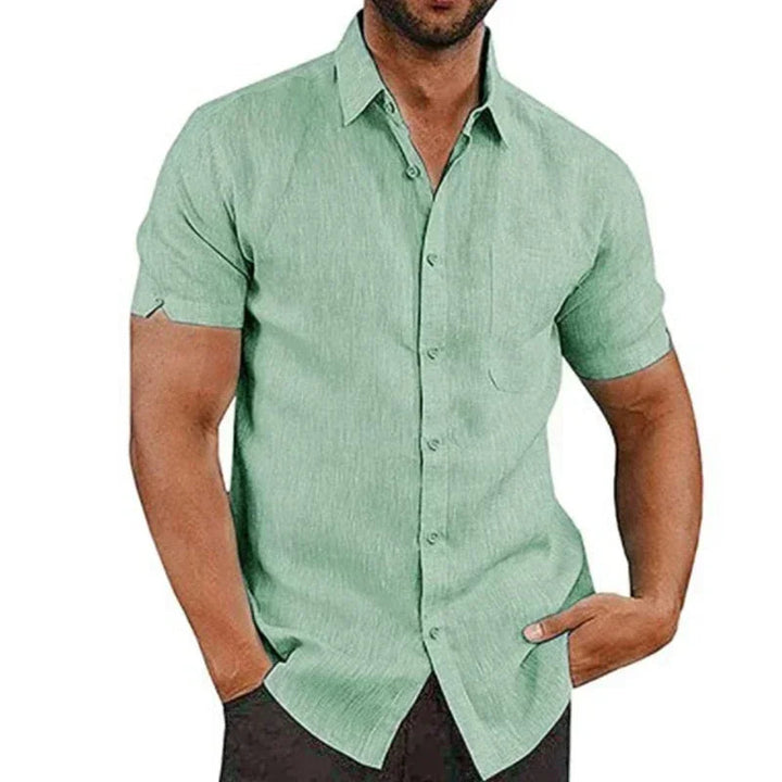 Herren Hemd | Slimfit | Kurzarm Klassisch | Sommer
