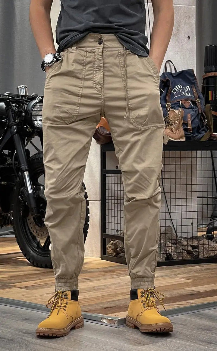 Herren Hose | Cargo | Elastischer Bund | Herbst