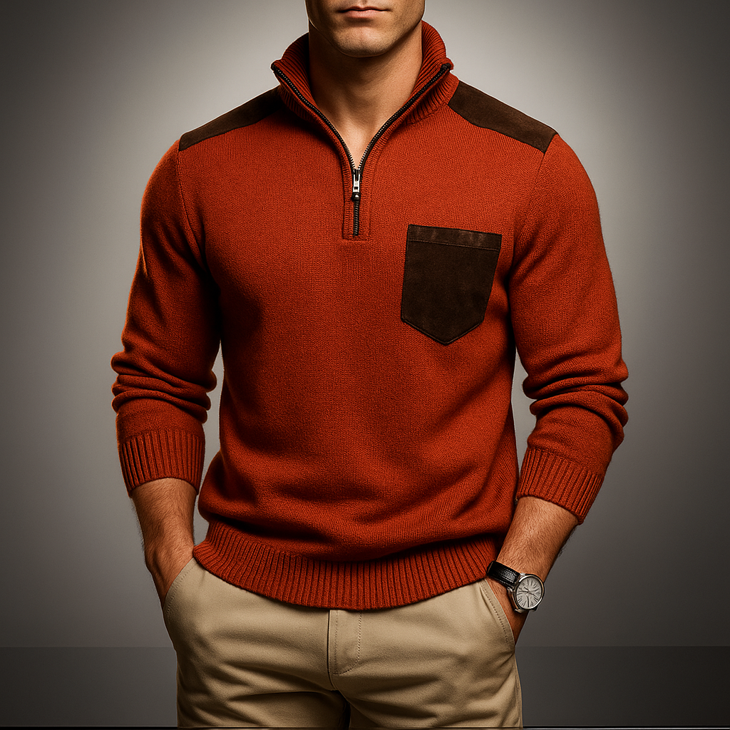Pullover Herren | Modern Schlicht Elegant | Klassisch Herren Pulli