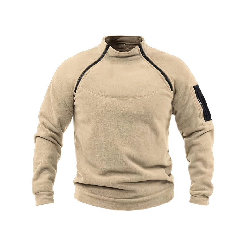 Sweatshirt Herren | Winter Zip Design | Bequemer Pullover Herren