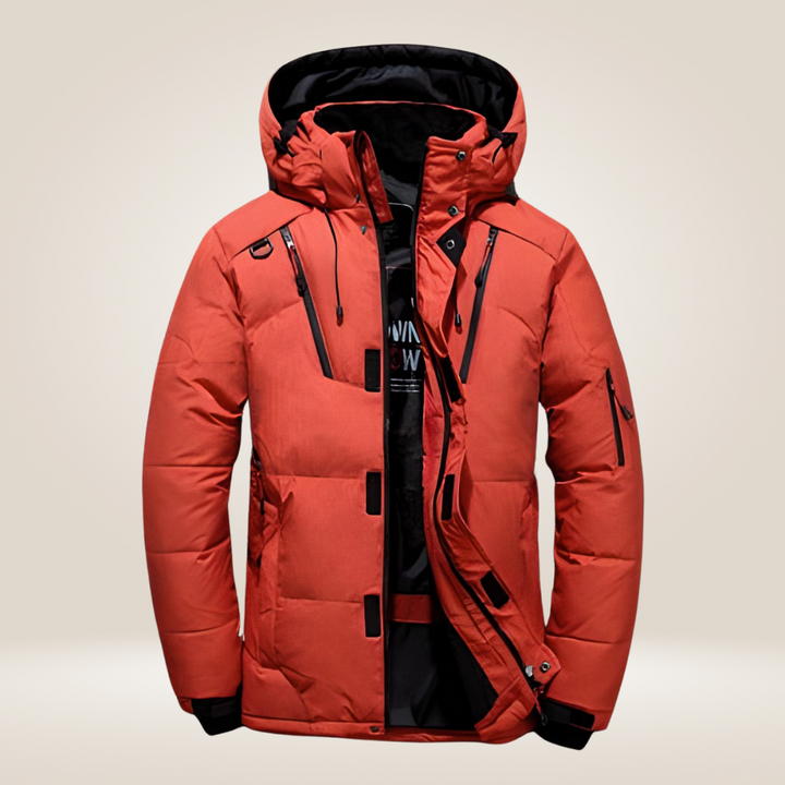 Winterjacke Herren | Warmer Parka Herren | Wattiertes Design