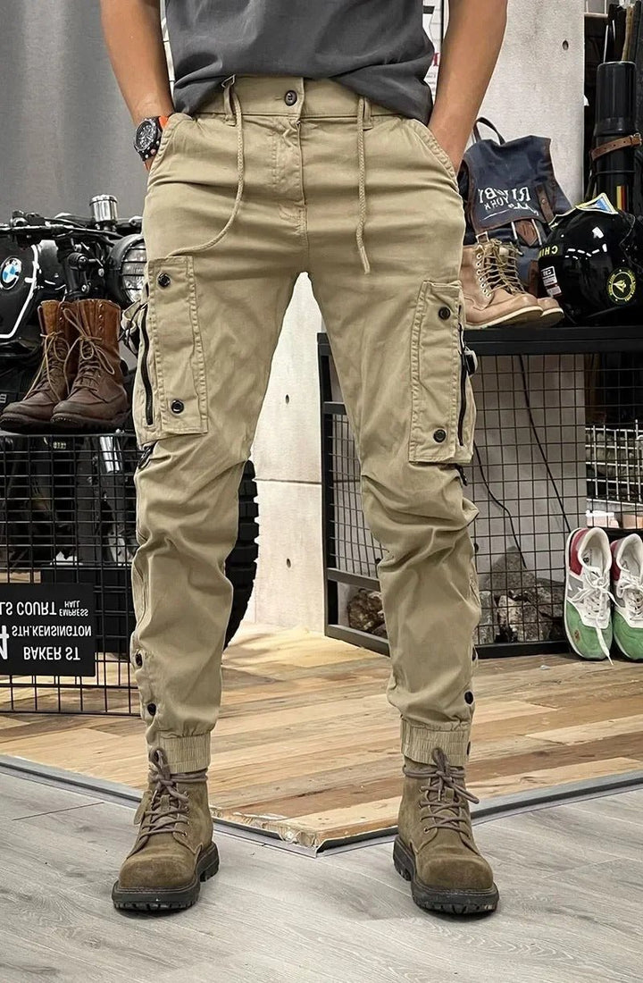 Herren Hose | Cargo | Elastischer Bund | Herbst