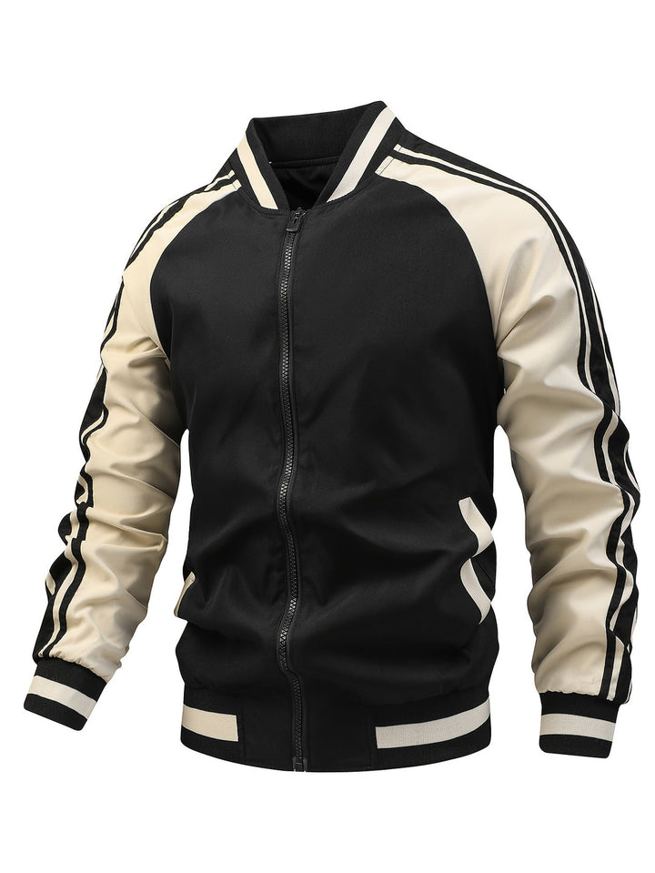 Herren Jacke | Sportlich Regular | Mit Reißverschluss | Frühling