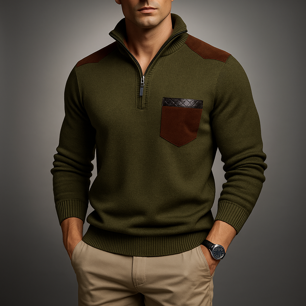 Pullover Herren | Modern Schlicht Elegant | Klassisch Herren Pulli