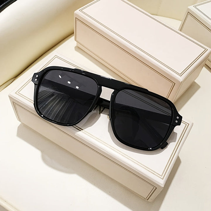 Herren Sonnenbrille | Modern Stil | Breite Form | Sommer