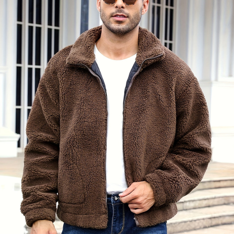 Winterjacke Herren | Warm Gefüttert | Moderne Jacke Herren