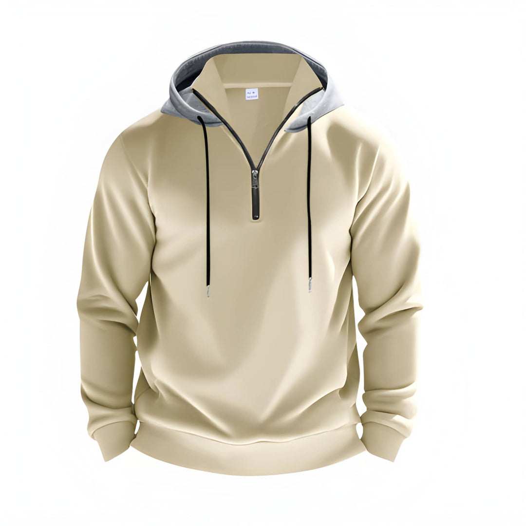 Sweatshirt Herren | Glatte Oberfläche Sportlich | Modern Kleider Herren