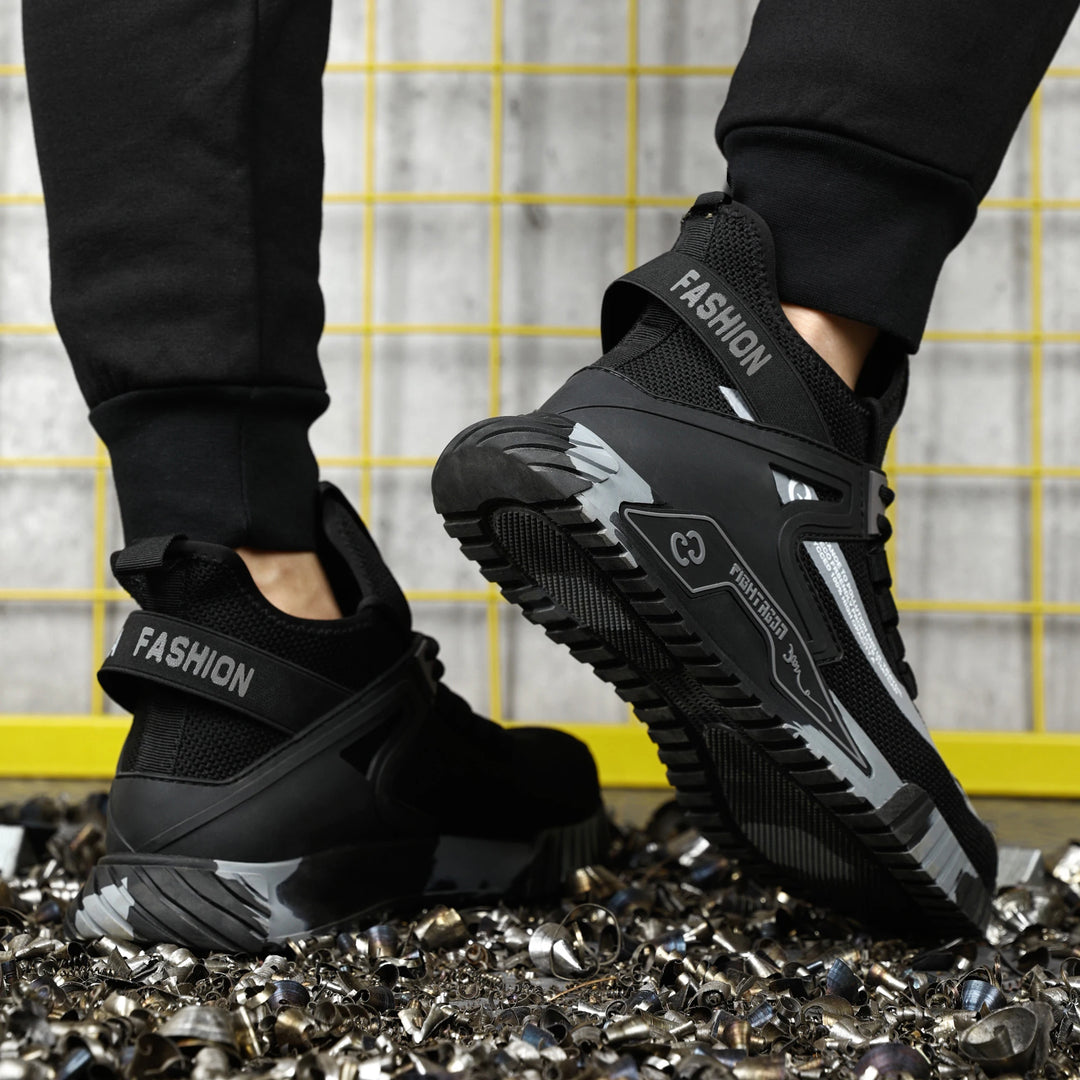 Arbeitsschuhe Herren | Leichtes Schutz System | Rutschfeste Arbeits Schuhe