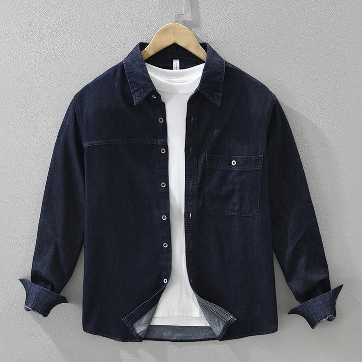 Herren Hemd | Straight | Mit Knöpfen | Sommer