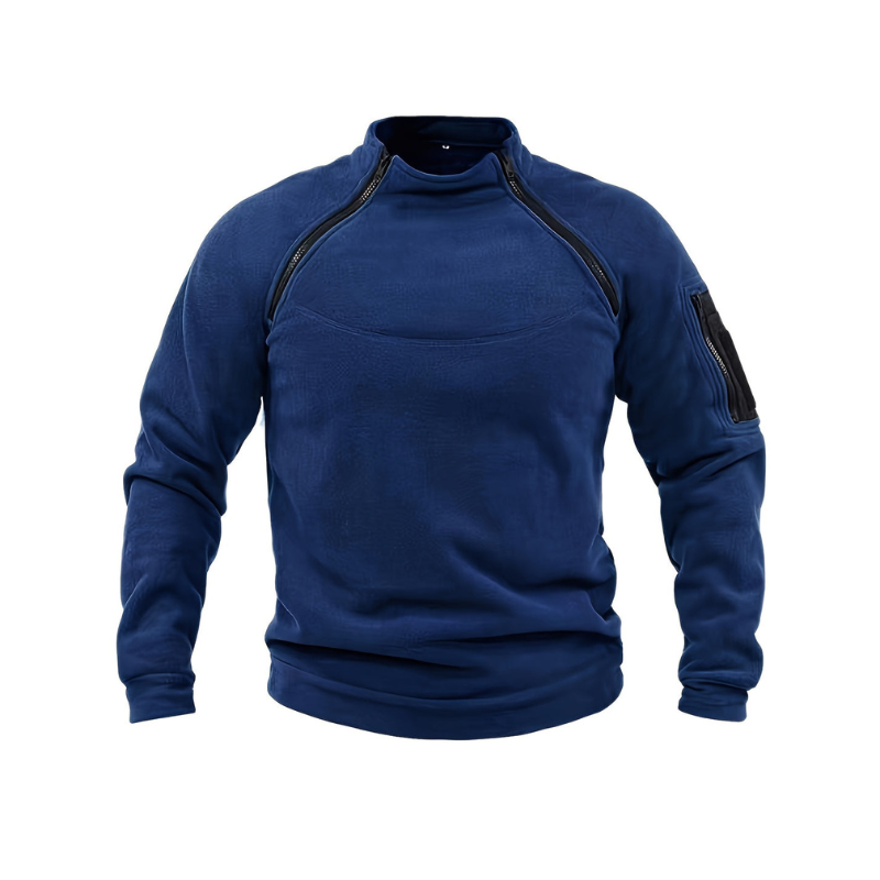 Sweatshirt Herren | Winter Zip Design | Bequemer Pullover Herren