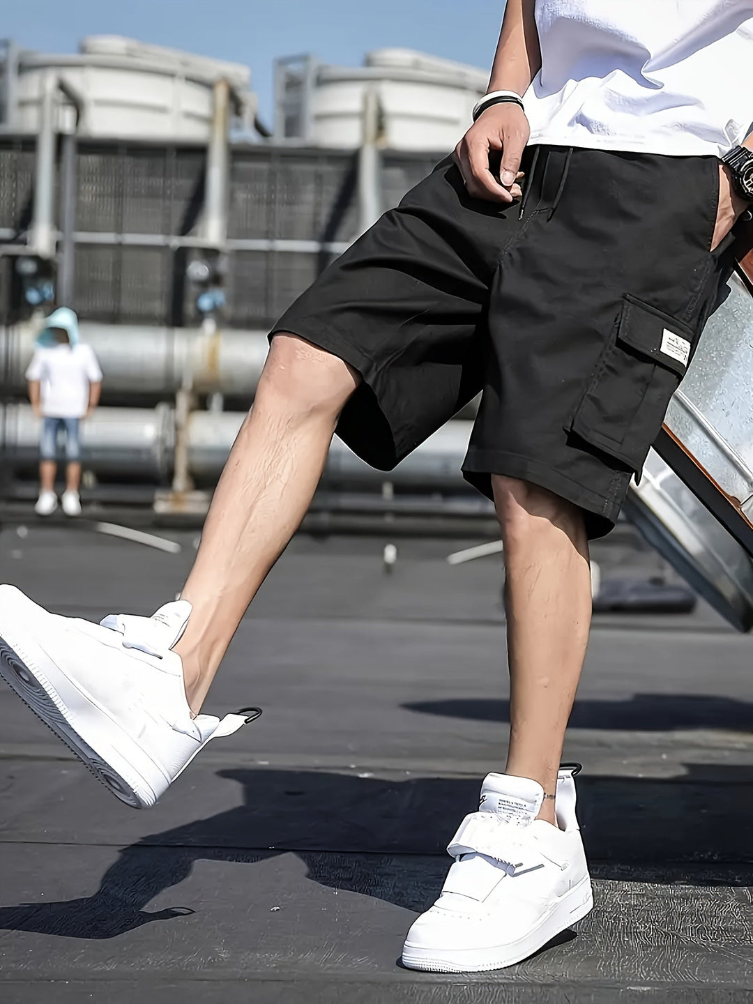 Herren Shorts | Cargo | Kordelzug | Sommer Street
