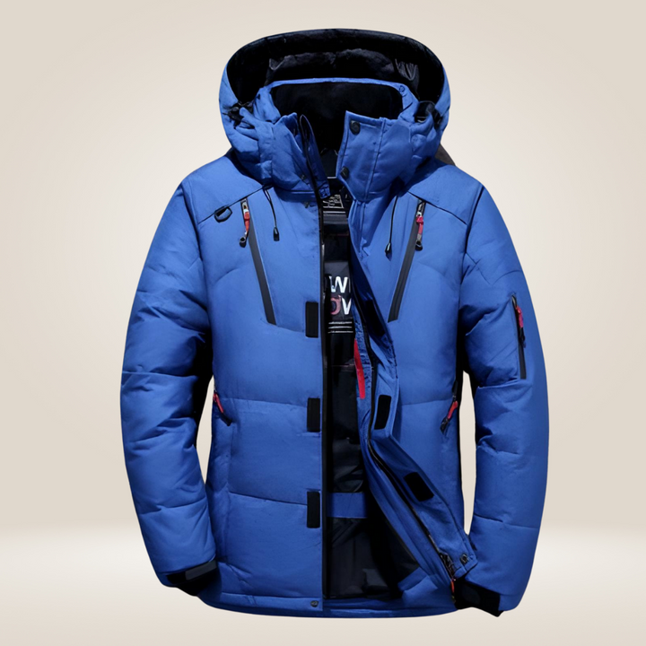 Winterjacke Herren | Warmer Parka Herren | Wattiertes Design