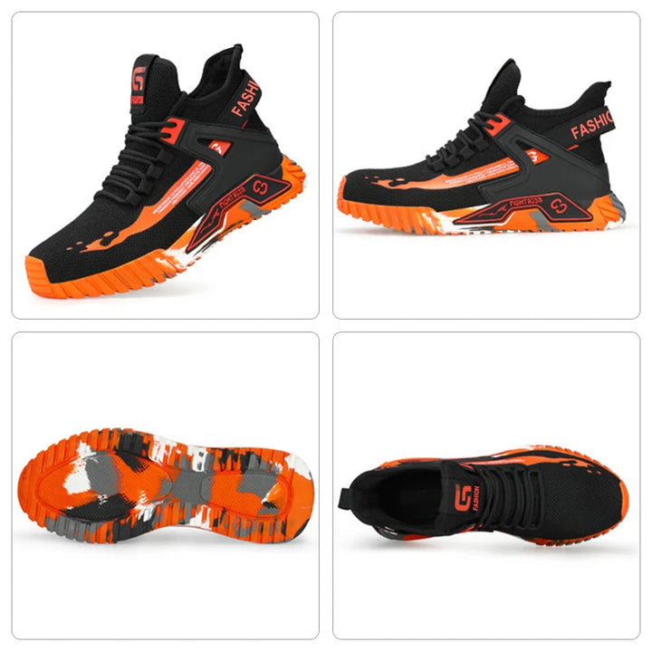 Arbeitsschuhe Herren | Leichtes Schutz System | Rutschfeste Arbeits Schuhe