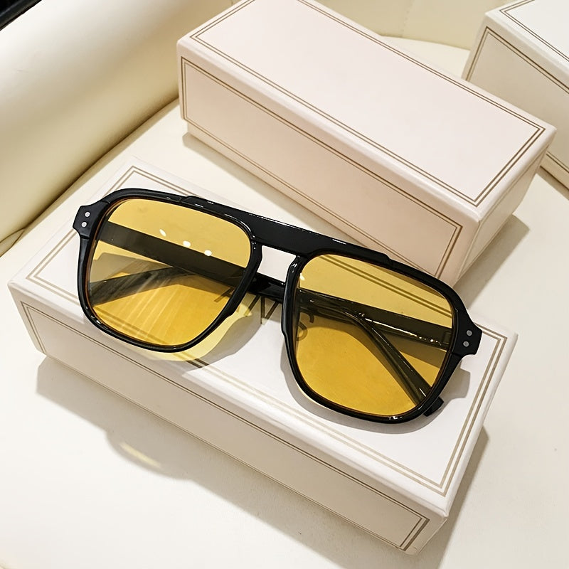 Herren Sonnenbrille | Modern Stil | Breite Form | Sommer