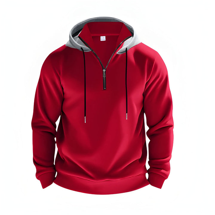 Sweatshirt Herren | Glatte Oberfläche Sportlich | Modern Kleider Herren