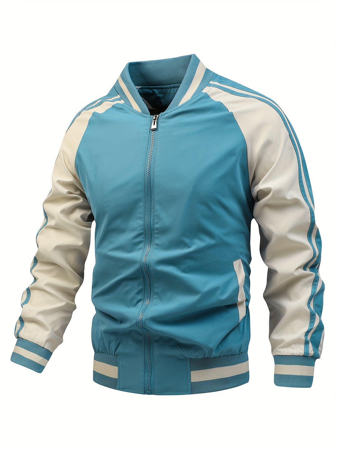Herren Jacke | Sportlich Regular | Mit Reißverschluss | Frühling