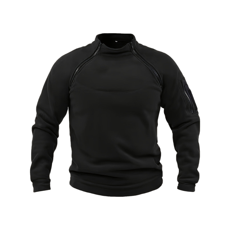 Sweatshirt Herren | Winter Zip Design | Bequemer Pullover Herren