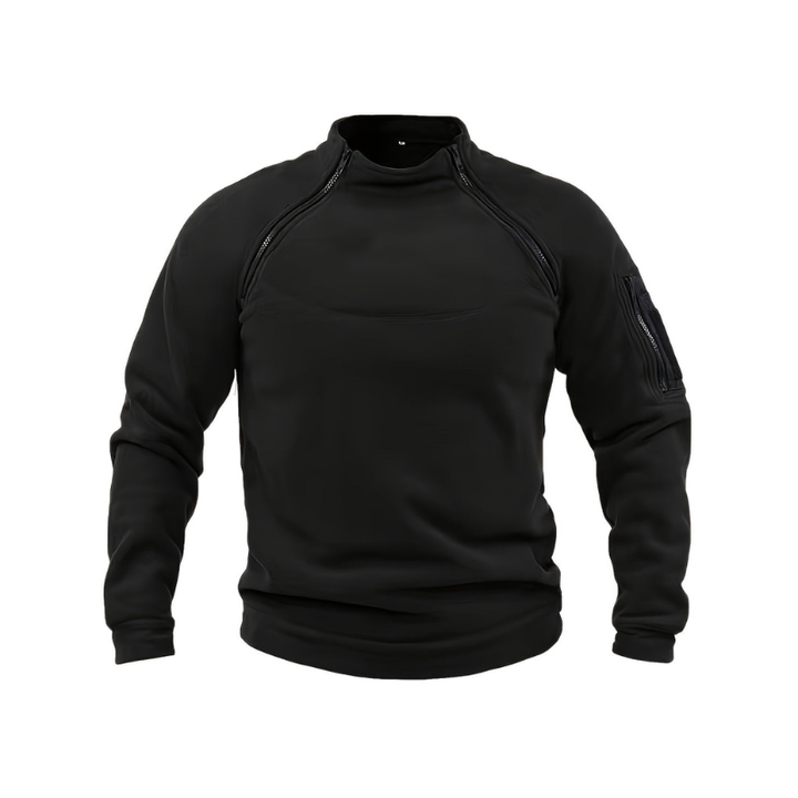 Sweatshirt Herren | Winter Zip Design | Bequemer Pullover Herren