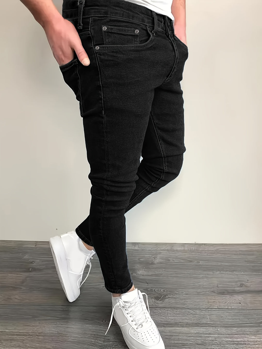Herren Jeans | Slimfit | Mit Knopfverschluss | Sommer