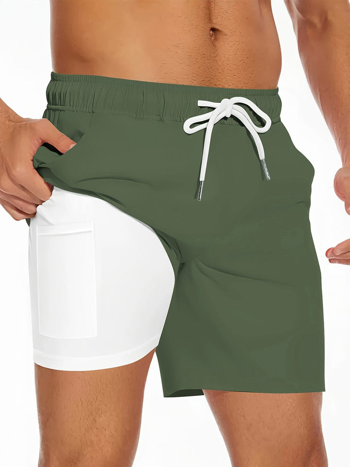Herren Shorts | Regular Fit | Mit Kordel | Sommer