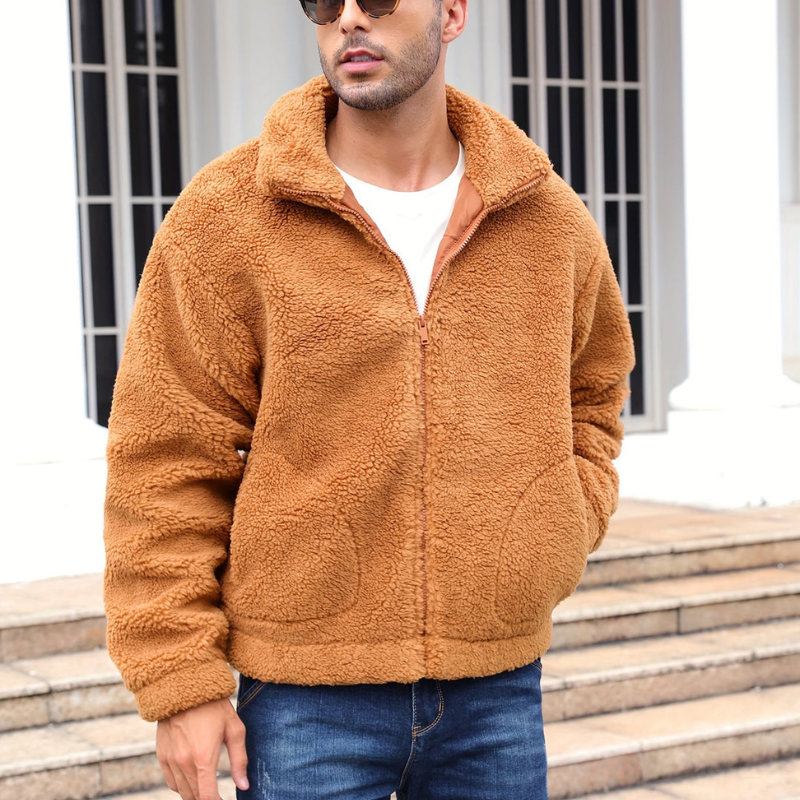 Winterjacke Herren | Warm Gefüttert | Moderne Jacke Herren