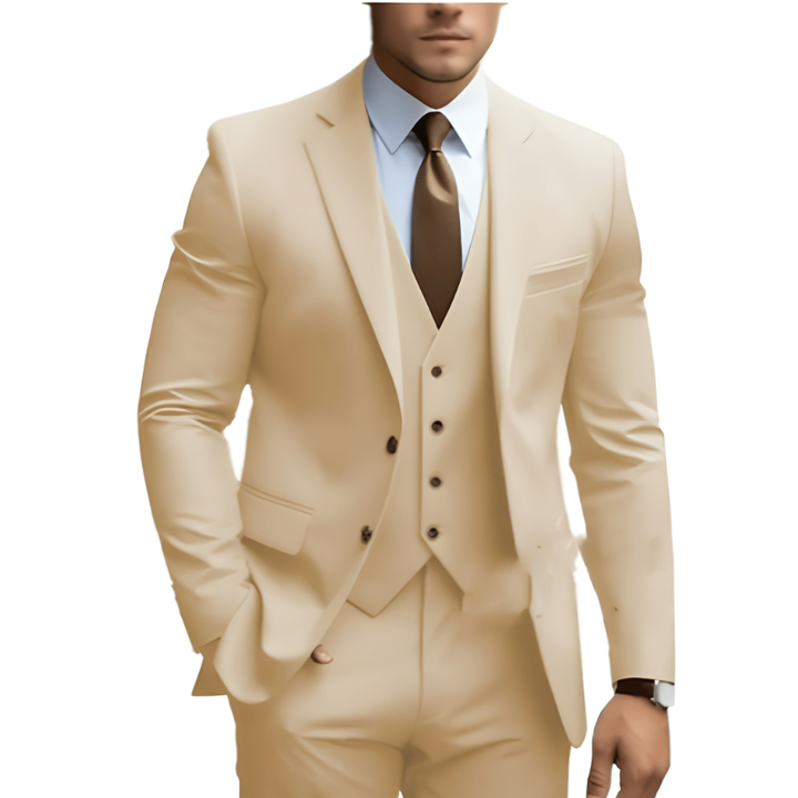 Herren Set | Elegant Dreiteilig Anzug  | Formelle Kleider Herren