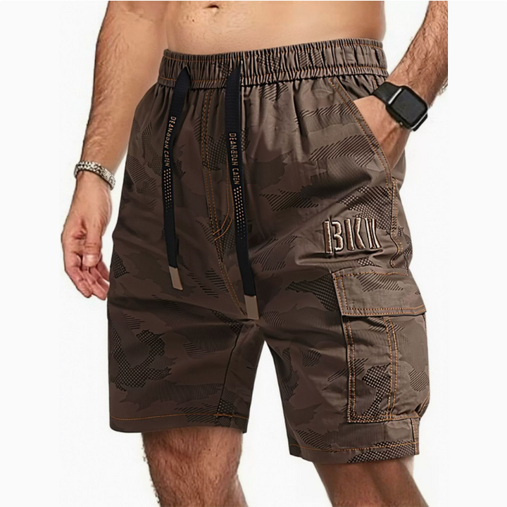 Herren Shorts | Cargo | Elastischer Bund | Sommer