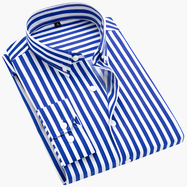 Herren Hemd | Gestreiftes Klassik Design | Zeitlose Kleider Herren