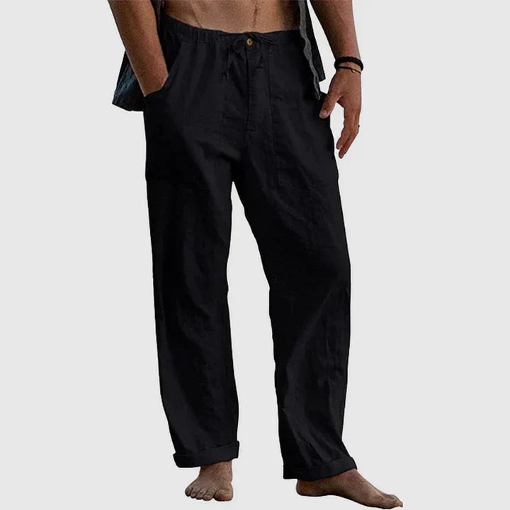Herren Hose | Leicht &amp; Bequem | Elastischer Bund | Sommer
