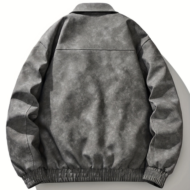 Winterjacke Herren | Vintage Bomberjacke | Klassische Jacke Herren