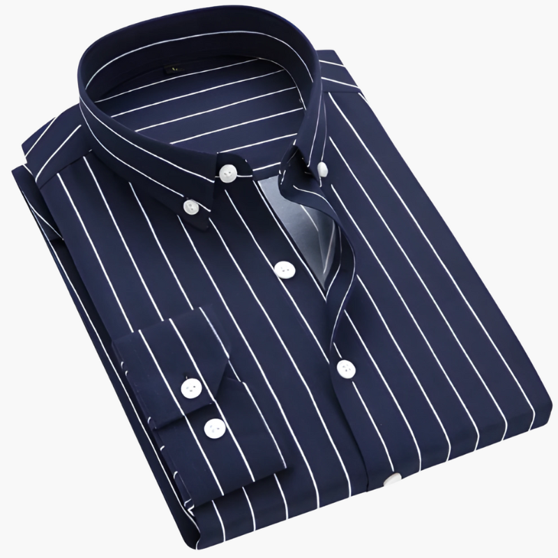 Herren Hemd | Gestreiftes Klassik Design | Zeitlose Kleider Herren
