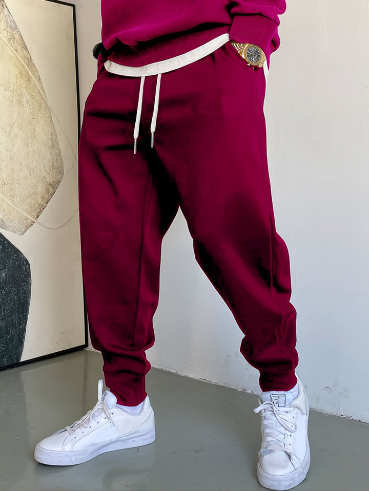 Herren Jogginghose | Slimfit | Mit Kordelzug | Seitentaschen