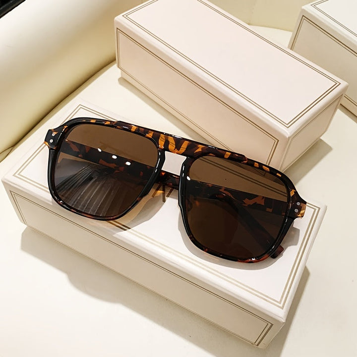 Herren Sonnenbrille | Modern Stil | Breite Form | Sommer