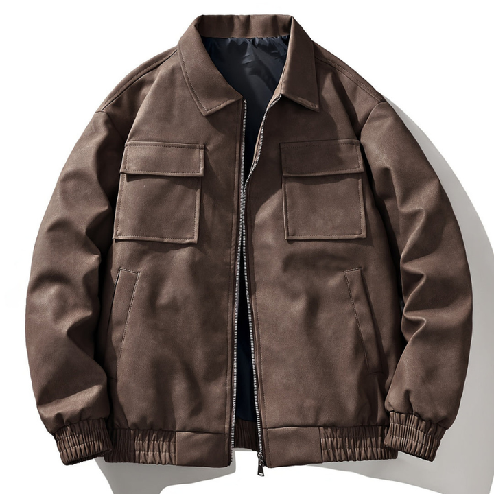 Winterjacke Herren | Vintage Bomberjacke | Klassische Jacke Herren
