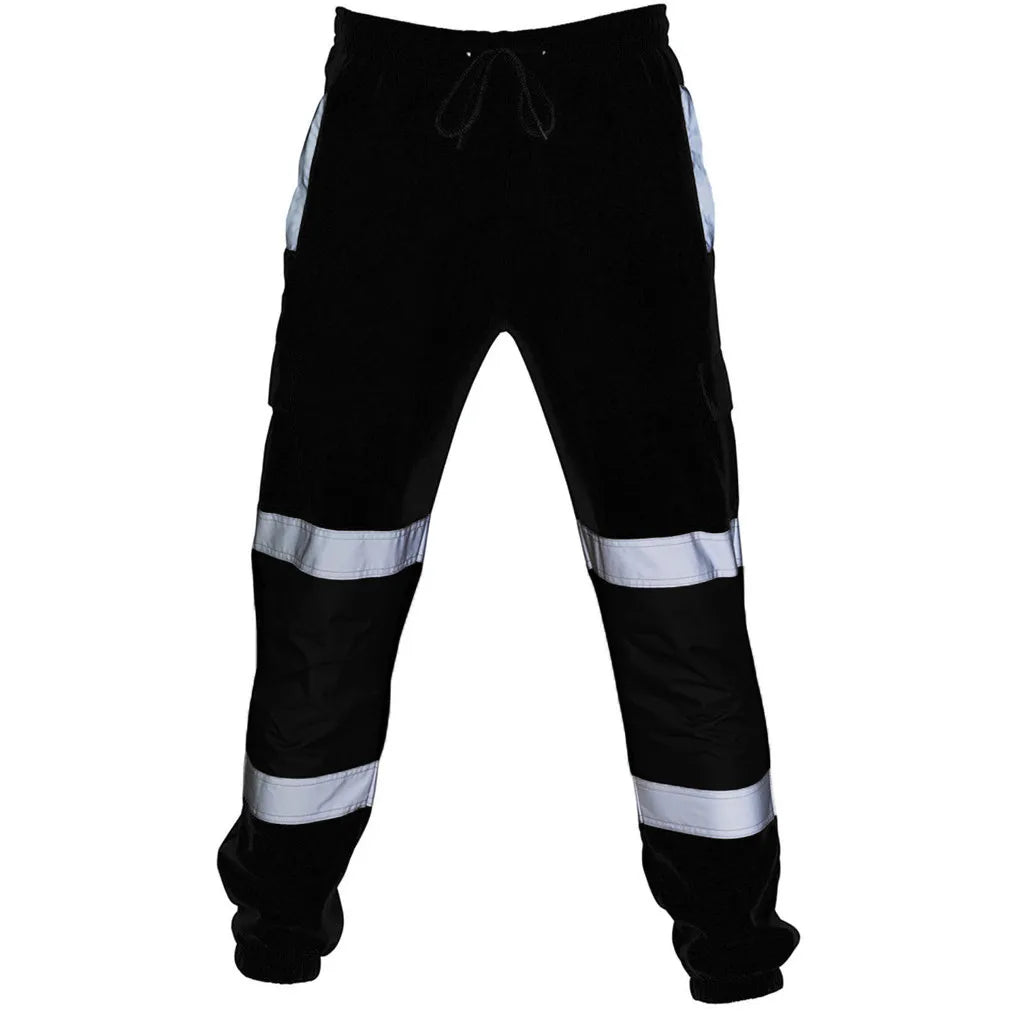 Herren Hose | Reflektierende Arbeits Jogger | Funktionale Kleider Herren