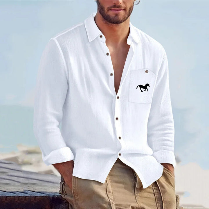 Herren Hemd | Slimfit | Knopfleiste Elegant | Sommer