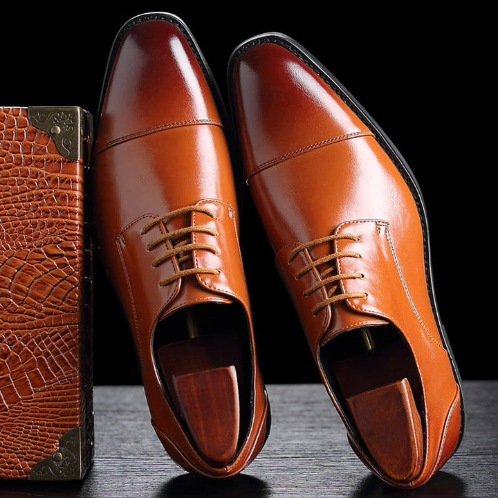 Herren Schuhe | Elegant Stil | Schnürung Design | Sommer