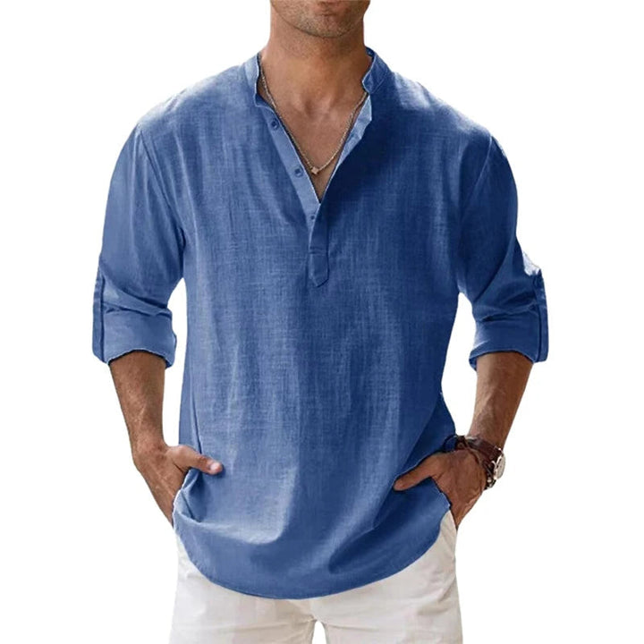 Herren Hemd | Straight | Mit Knöpfen | Sommer
