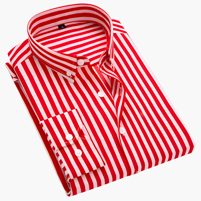 Herren Hemd | Gestreiftes Klassik Design | Zeitlose Kleider Herren