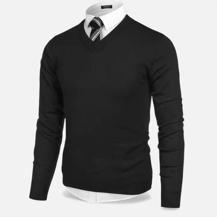 Pullover Herren | Elegant Klassisch Zeitlos | Feiner Herren Pulli