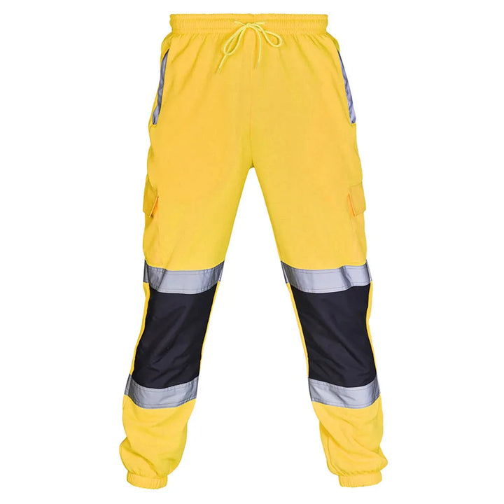 Herren Hose | Reflektierende Arbeits Jogger | Funktionale Kleider Herren