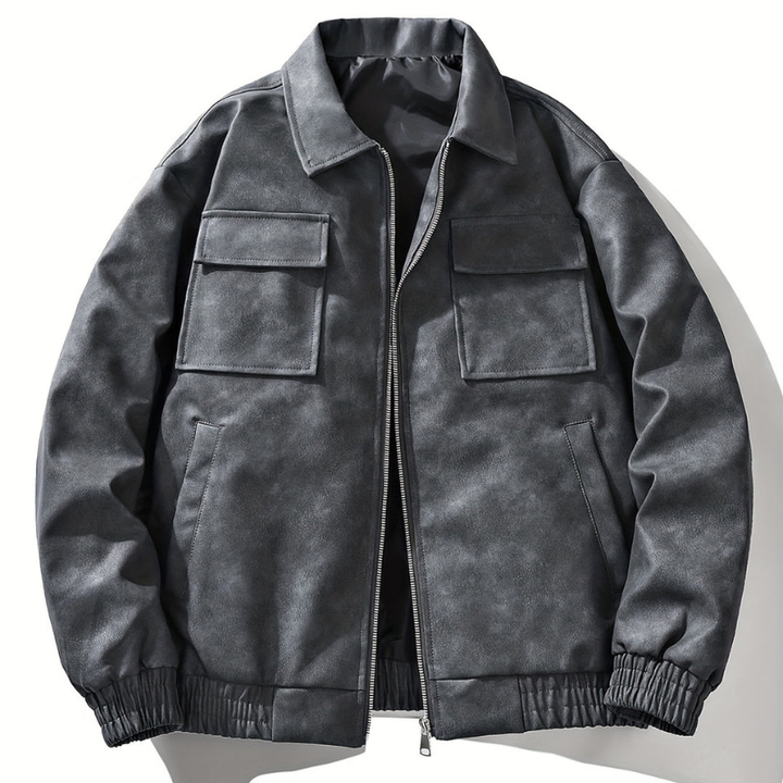 Winterjacke Herren | Vintage Bomberjacke | Klassische Jacke Herren