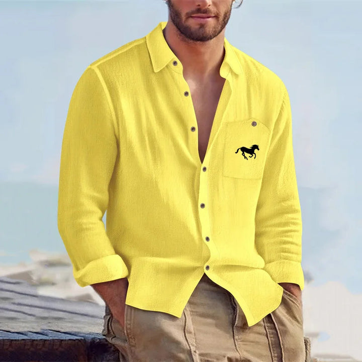 Herren Hemd | Slimfit | Knopfleiste Elegant | Sommer