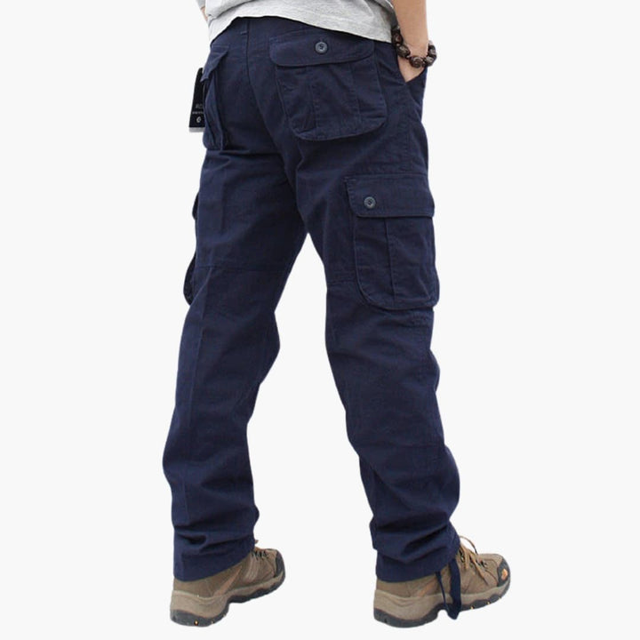 Herren Cargohose | Gerade Passform | Seitentaschen | Sommer