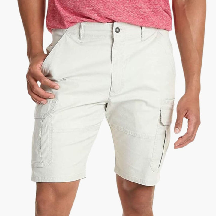 Herren Cargo Shorts | Gerade Passform | Seitentaschen | Sommer