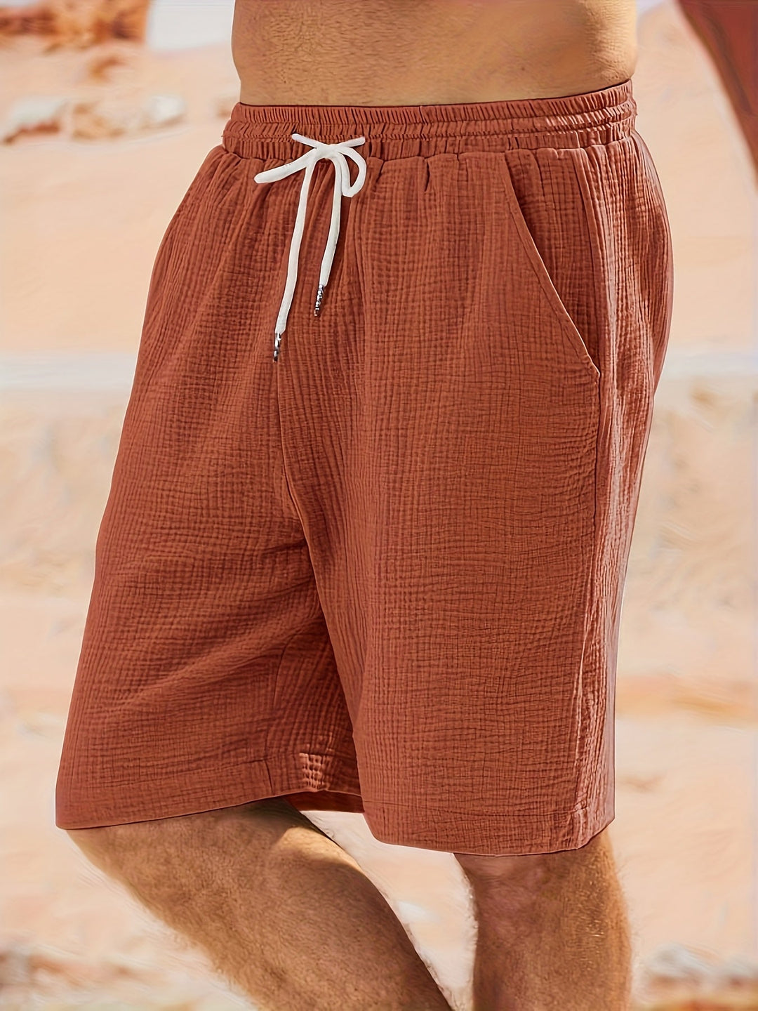 Herren Shorts | Lockerer Schnitt | Kordelzug | Sommer