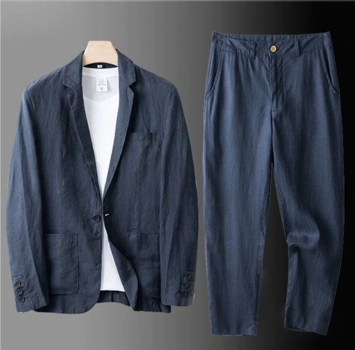 Herren Set | Elegant | Mit Knopfverschluss | Sommer
