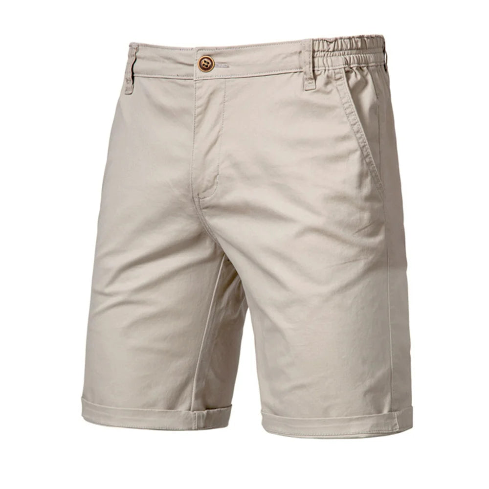 Herren Shorts | Straight | Mit Knopfverschluss | Sommer