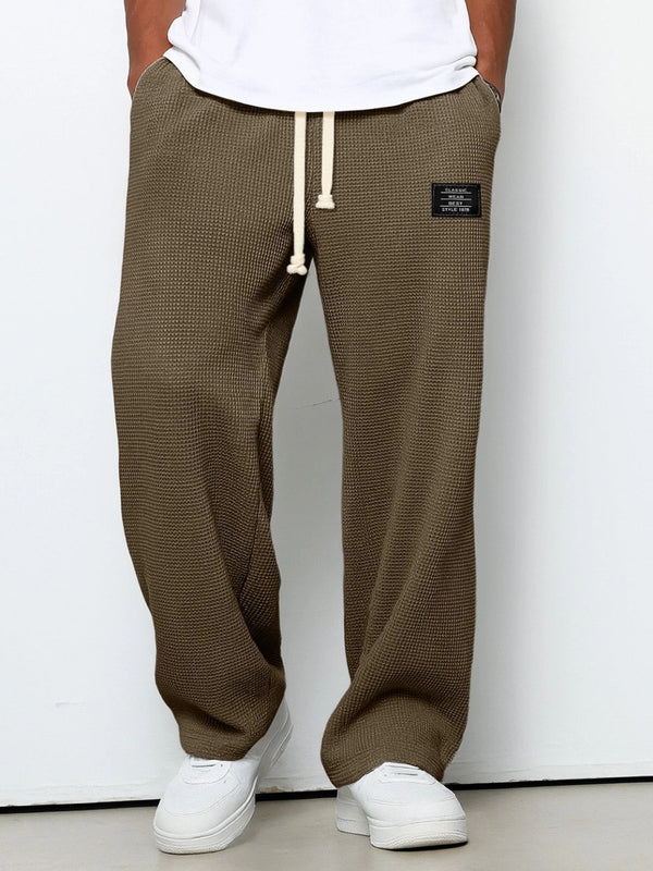 Herren Hose | Straight Leg | Mit Kordelzug | Sommer
